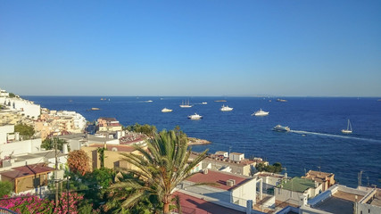 Naklejka premium View from Cenit in Ibiza