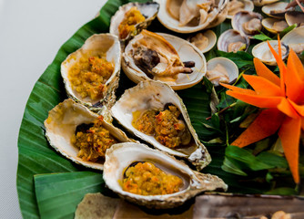 Shells on the dish