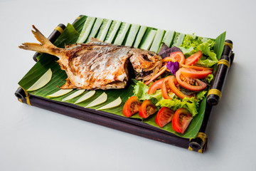 Grilled fish