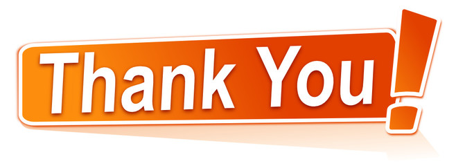 thank you orange