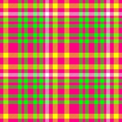 hot pink green check diamond tartan plaid fabric seamless pattern texture background
