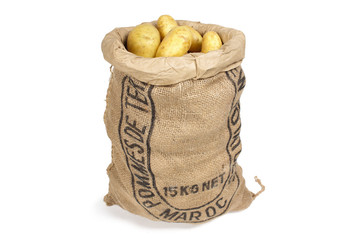 Kartoffeln im Sack, Sorte Nicola Maroc
