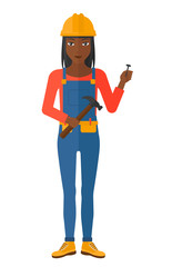 Cheerful repairer engineer.