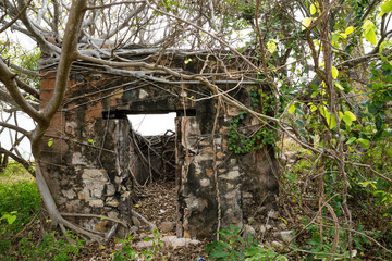Verlassenes Häuschen auf Ke Ga in Vietnam