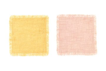 Yellow mat and pink mat - 100284190