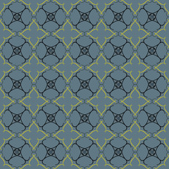 Fototapeta premium Vintage seamless pattern 