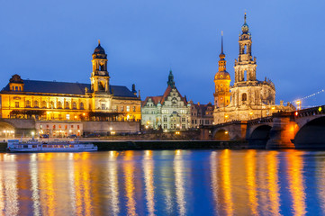 Fototapeta premium Dresden. Bruhl Terrace.