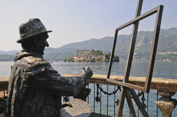Orta San Giulio, Ortasee, Piemont, Italien