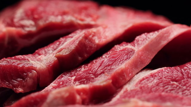Fresh beef meat close up 