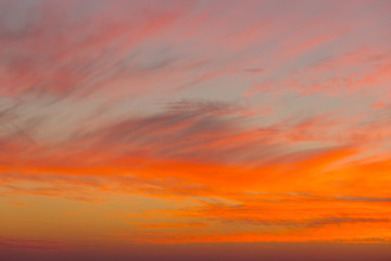 Fototapeta premium red evening sky background