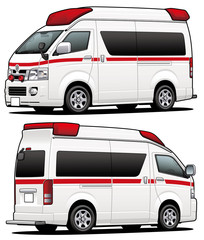 救急車 © makoto-garage.com
