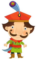 Cartoon character - nobleman - illustration for the children