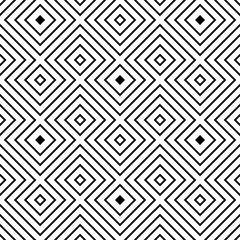 Vector geometric seamless rhombus pattern background.