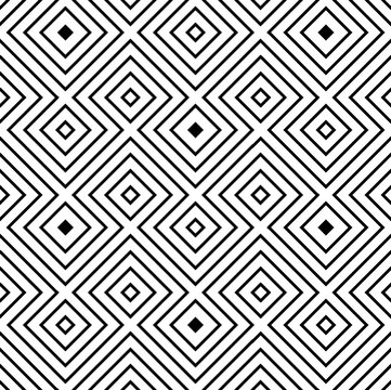 Vector geometric seamless rhombus pattern background.