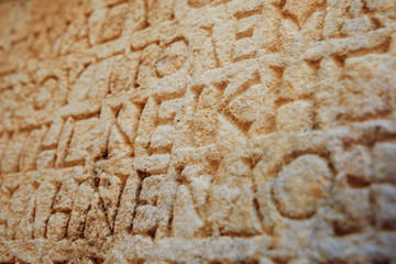 Ancient letters