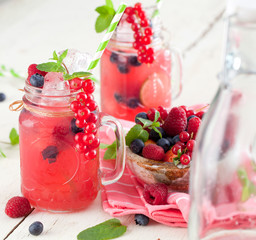 Beeren Limonade 