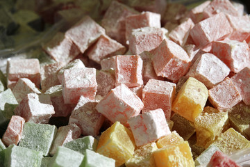 Turkish Delight in a market