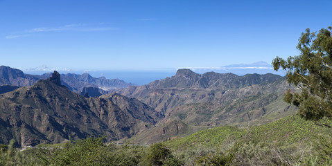 Gran Canaria, Caldera de Tejea, January