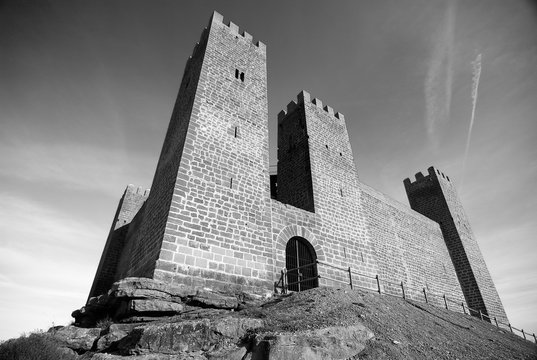 Castle from below