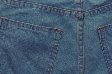 Close up of fashion jeans