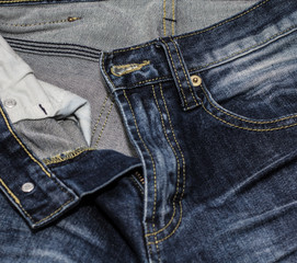 Close up of fashion jeans