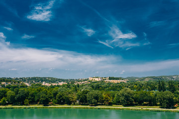 Fototapeta na wymiar Scenic view of Castle Villeneuve les Avignon, France