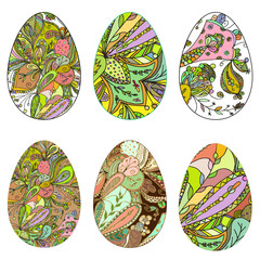 Easter eggs set