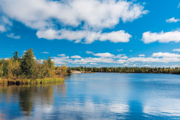 northern landscape, autumn