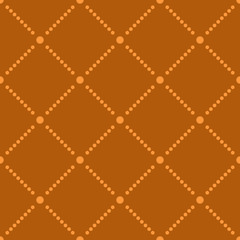 Seamless square and dot pattern background