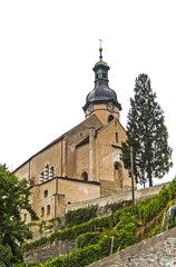 Fototapeta na wymiar Cathedral in Chur, Switzerland