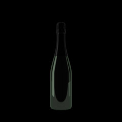 sparkling wine bottle