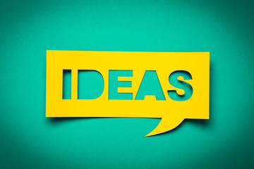 Banner with the phrase cut.