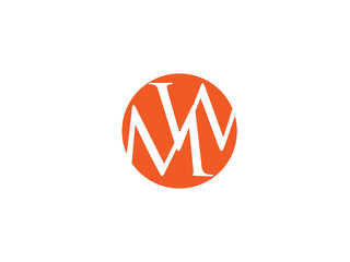 Double MW letter logo