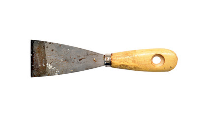 Old paint trowel
