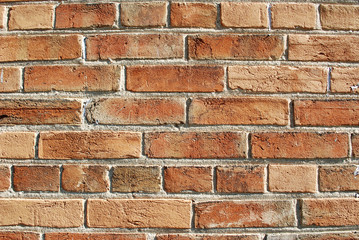 Brown brick wall background