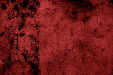 Wall fragment with attritions and cracks