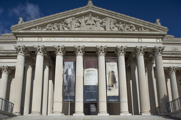 Obraz premium Washington, D.C., USA - January 10, 2016:Archives Of The United States Of America