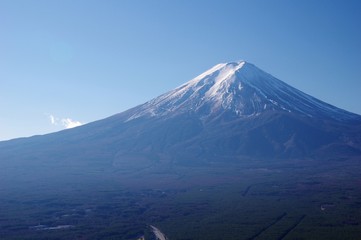 Mt.Fuji, high mountain of Japan　