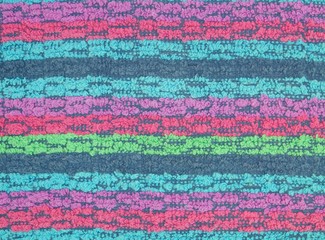 Obraz premium Texture multicolored cotton fabric
