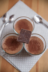 Mousse au chocolate 
