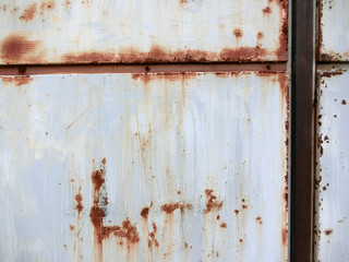 Rusted wall