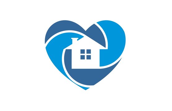 dream house photography icon logo vector