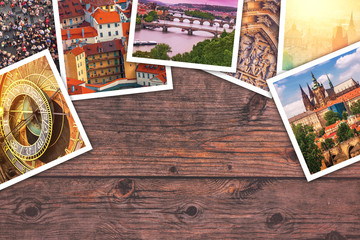 Fototapeta premium Prague photo collage