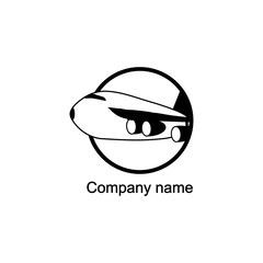 Aircraft logo.Vector