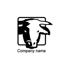 Bull logo.Vector