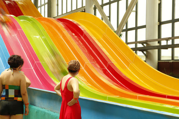 Water slides