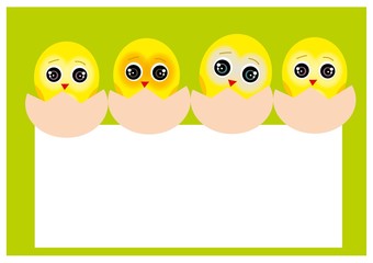 Wielkanoc,kartka,życzenia © monikakosz