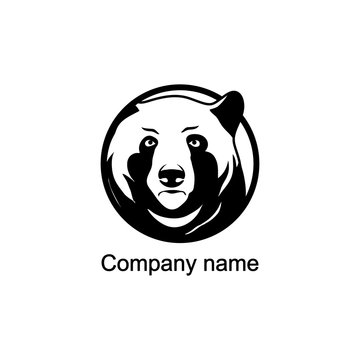 Bear logo.Vector