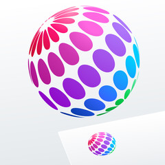 Abstract vector sign. Logotype for Business, Fashion, Cosmetics