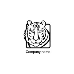 Tiger logo.Vector